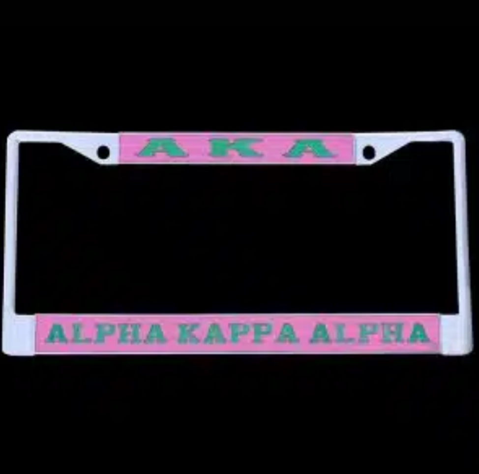 AKA License Plate cover
