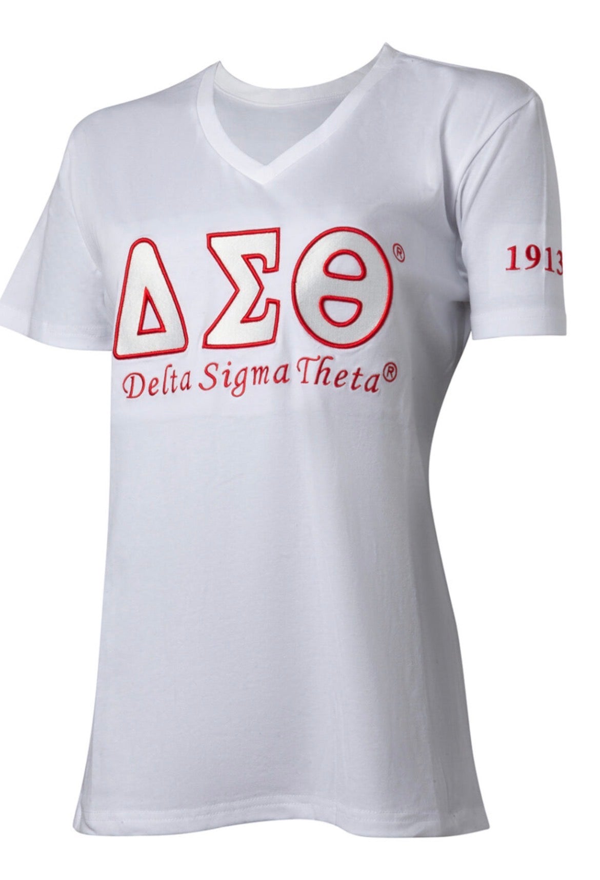 DST Embrod. Tee -Wht
