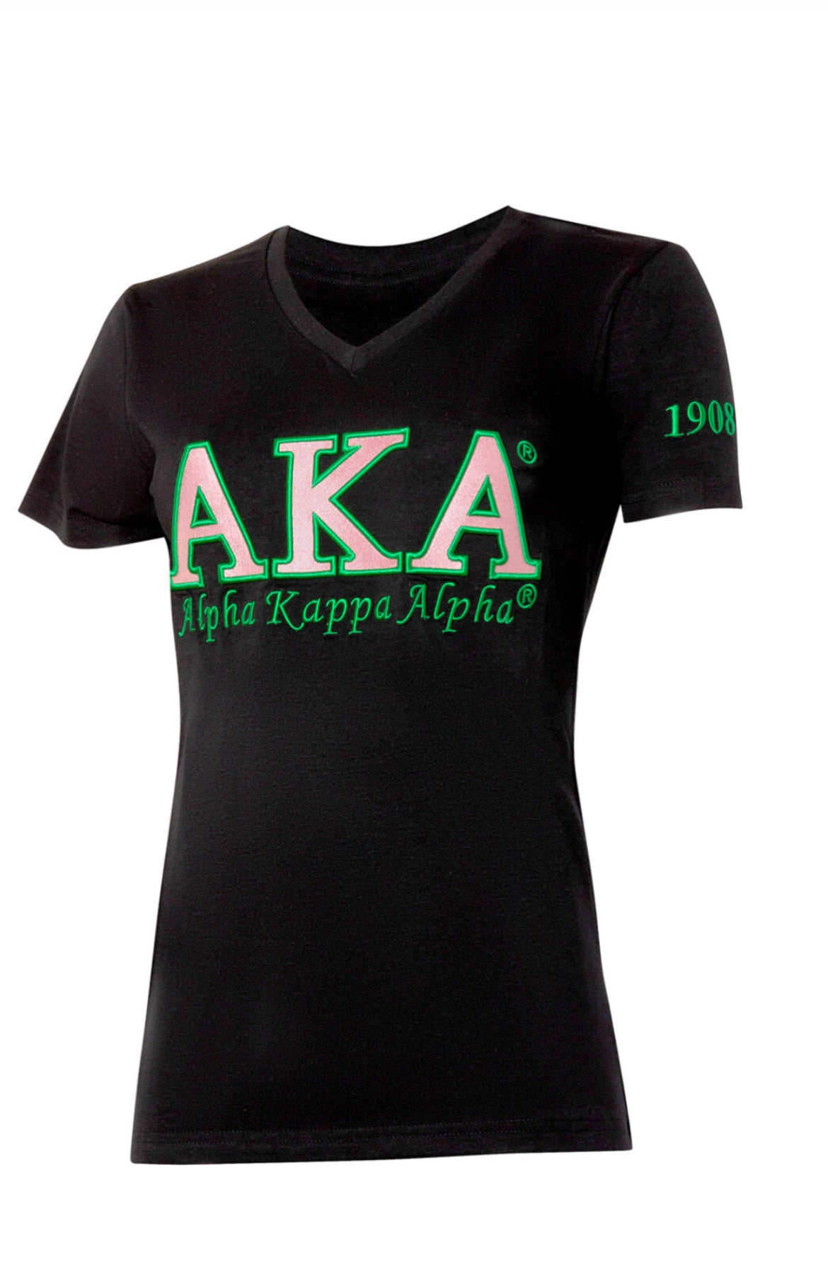 AKA Embroidered Tee
