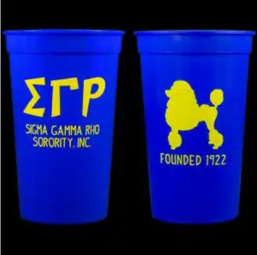 SGRho 22 OZ Plastic Stadium Cups