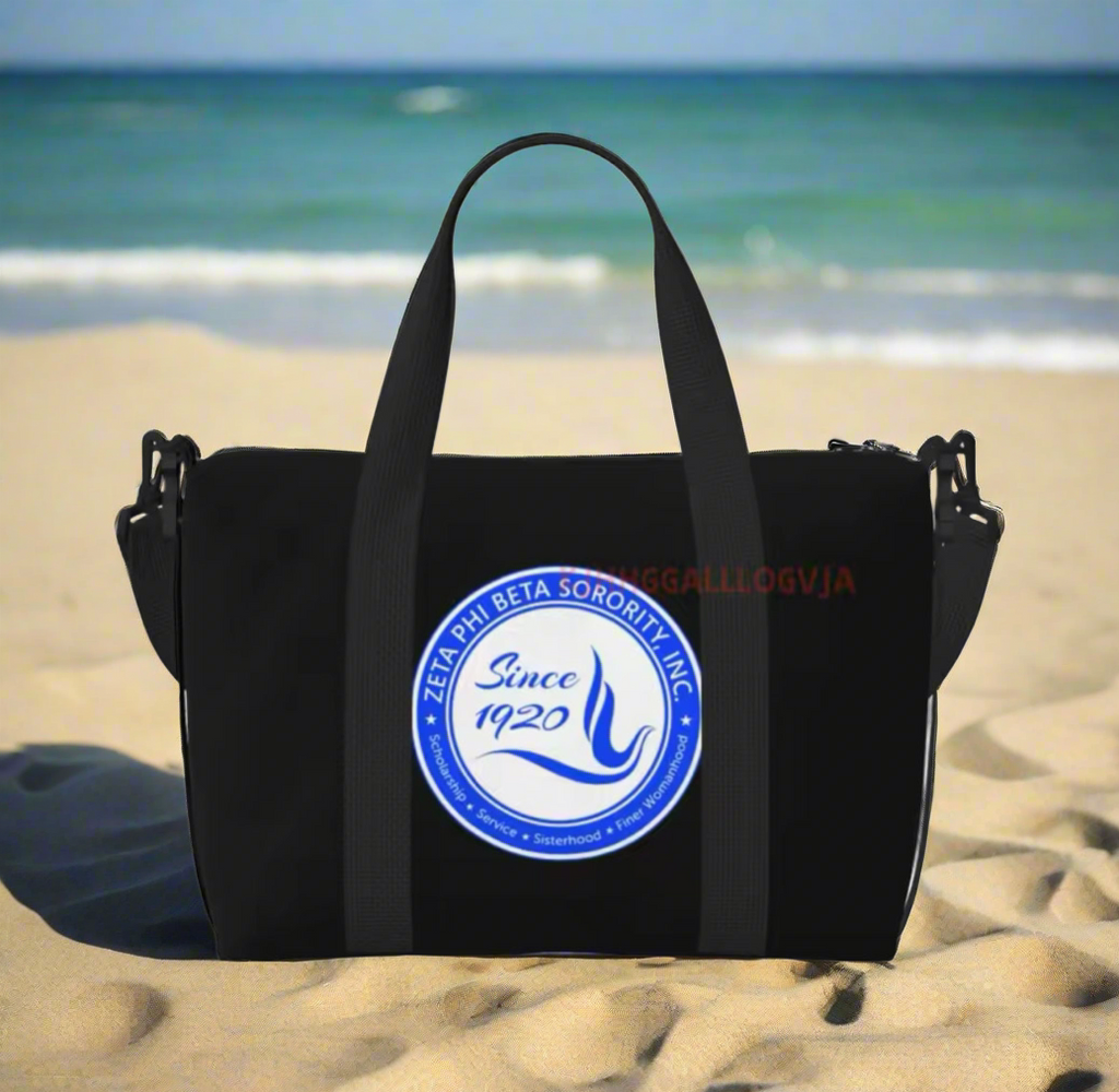 Zeta Black Duffle Bag