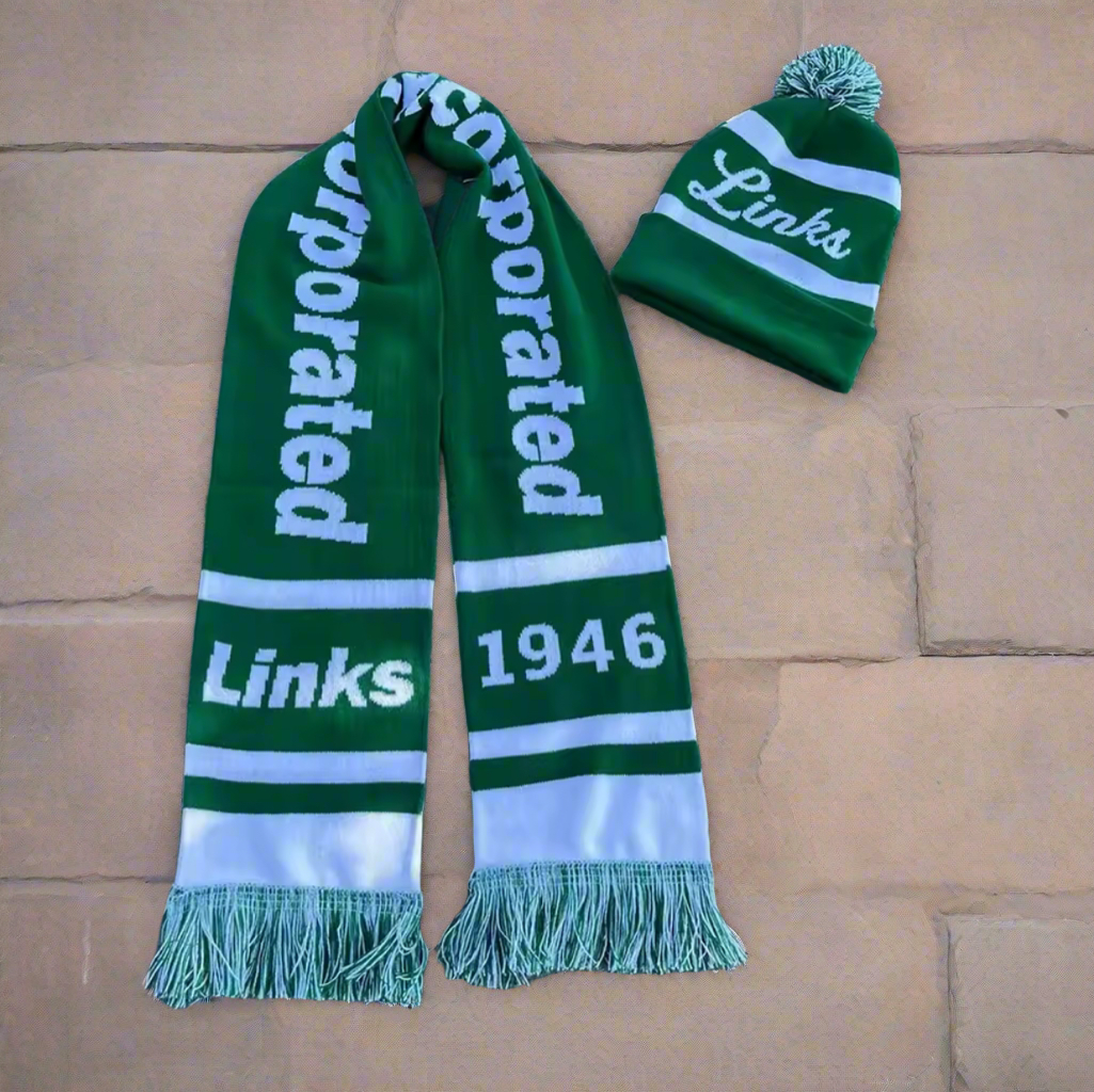 Links Hat & Scarf Set