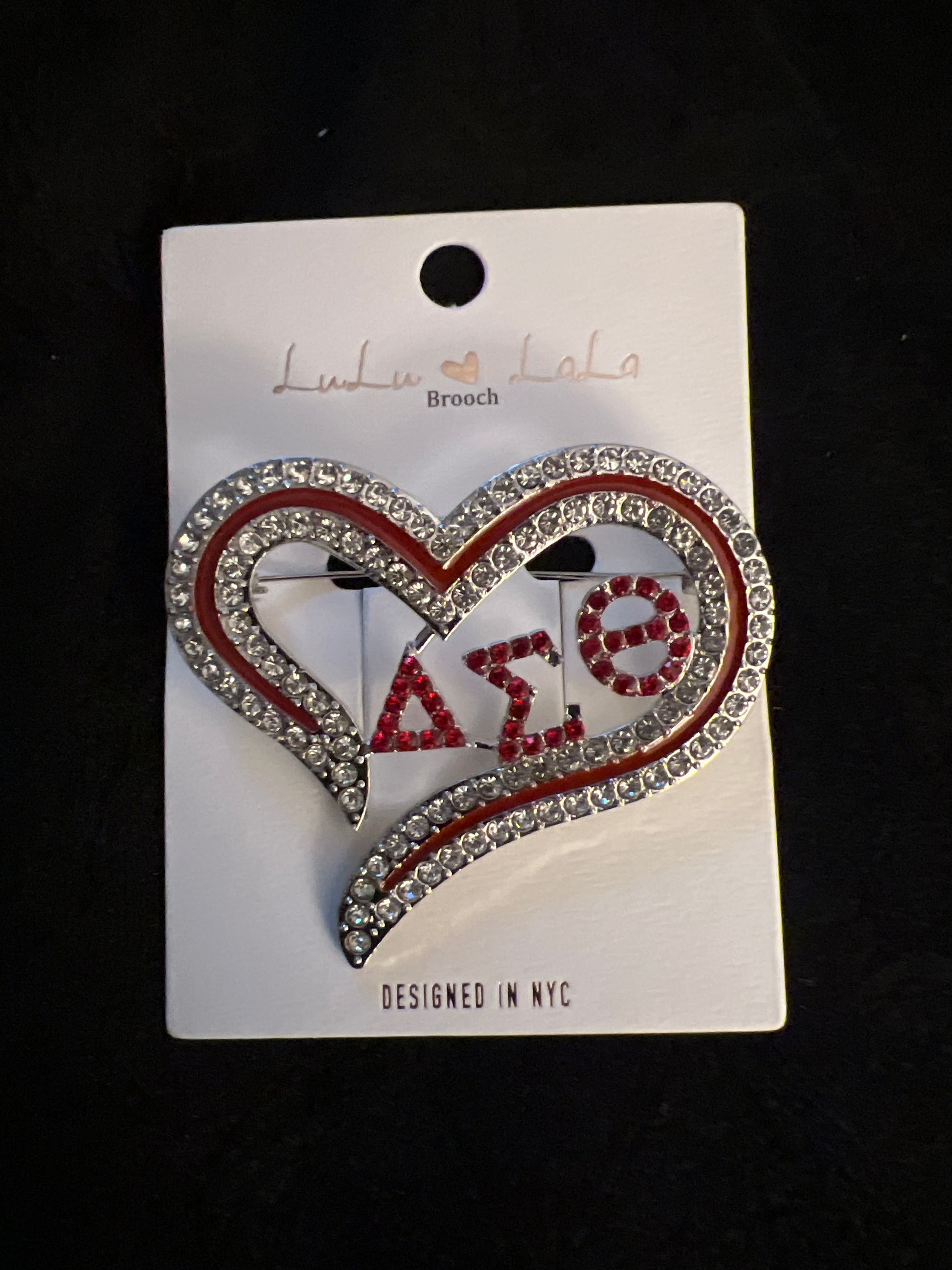 DST Big Heart Pin