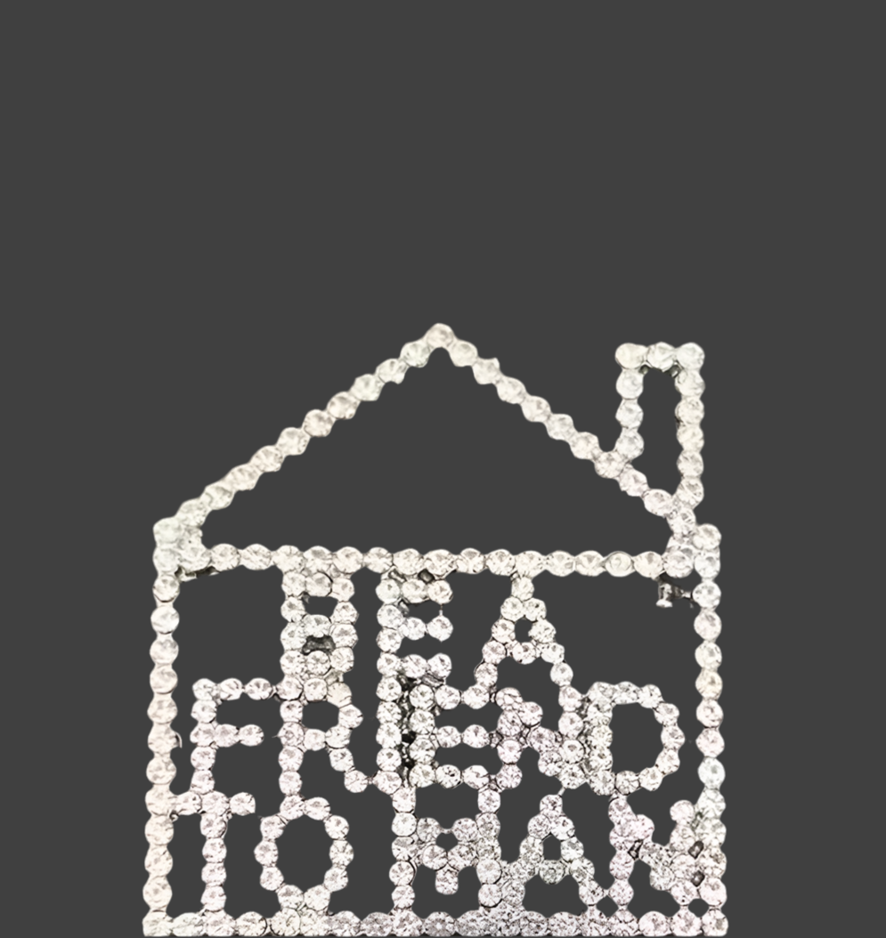 Zeta "Be a Friend to Man" Lapel Pin