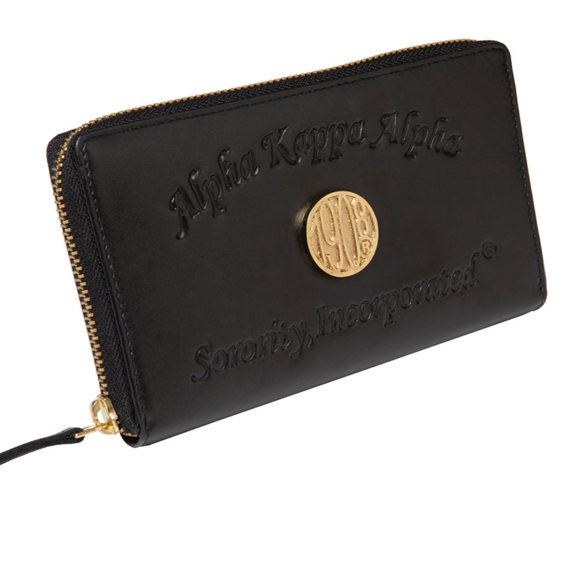 AKA Emossed Soft Leather Wallet