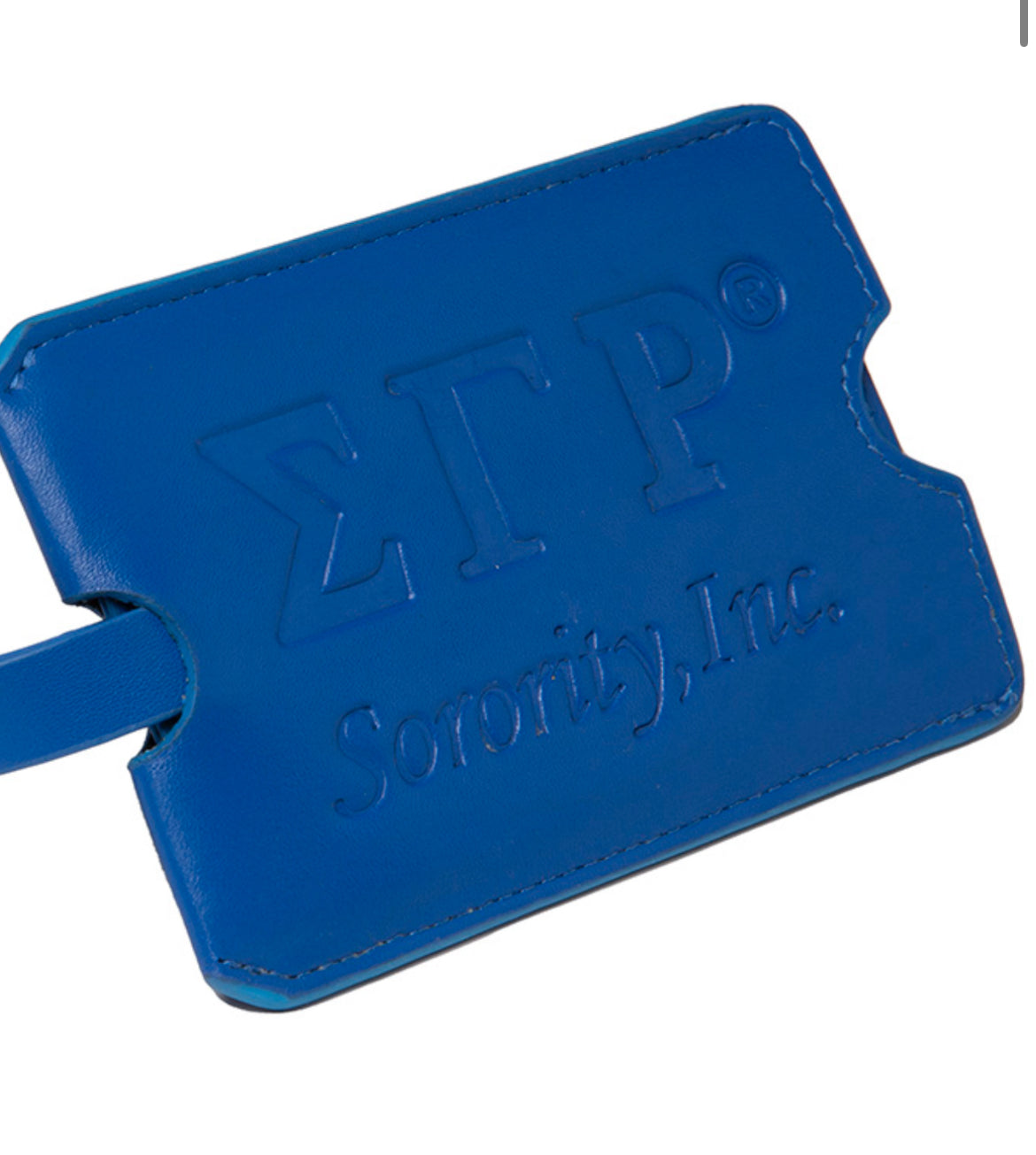 SGRho Blue Luggage ID Tag