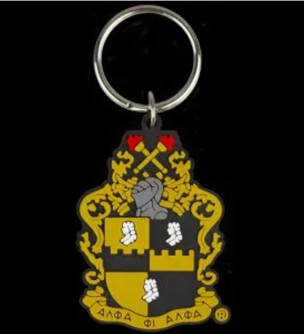 A Phi A Crest Key Chain