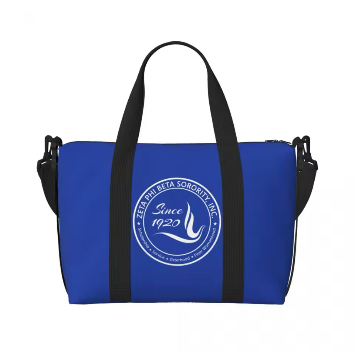 Zeta Blue Duffle Bag