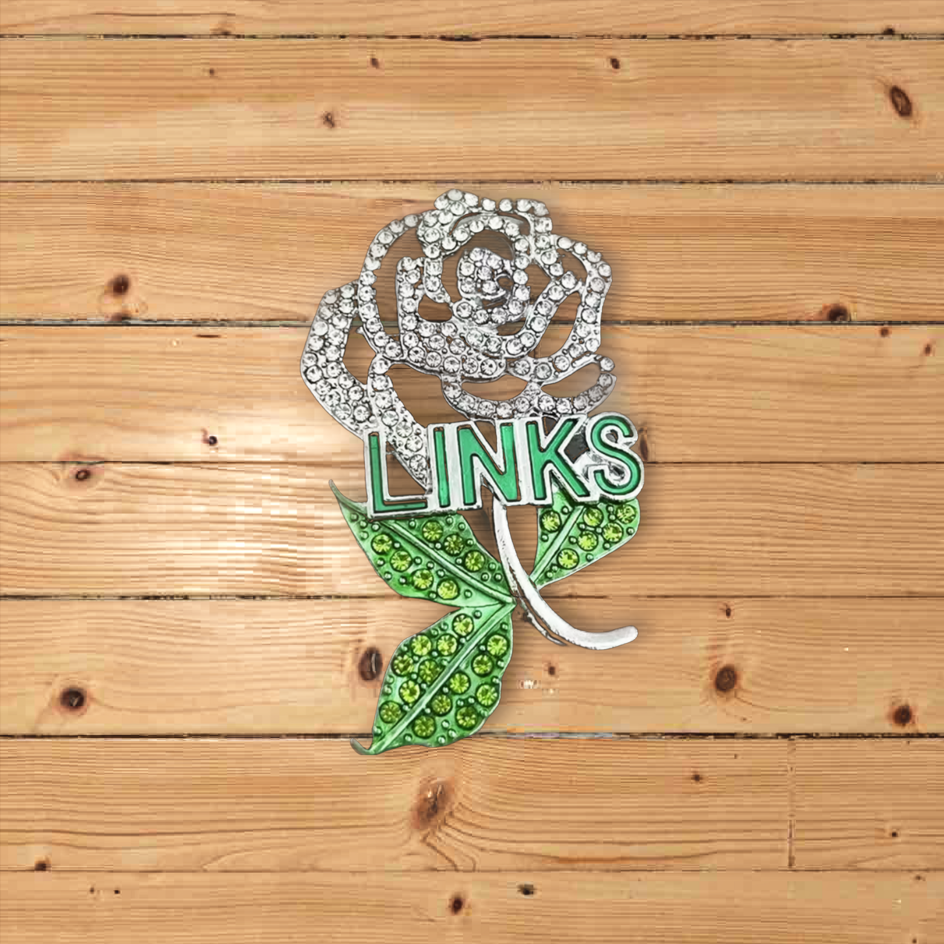 Links- Rose Lapel Pin
