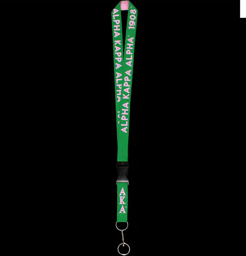 AKA 1908 Green Lanyard