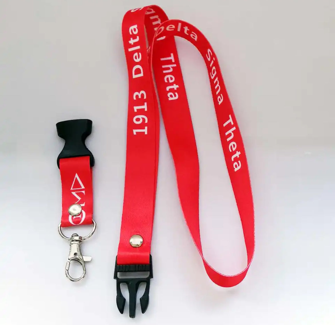DST 1913 Red Lanyard