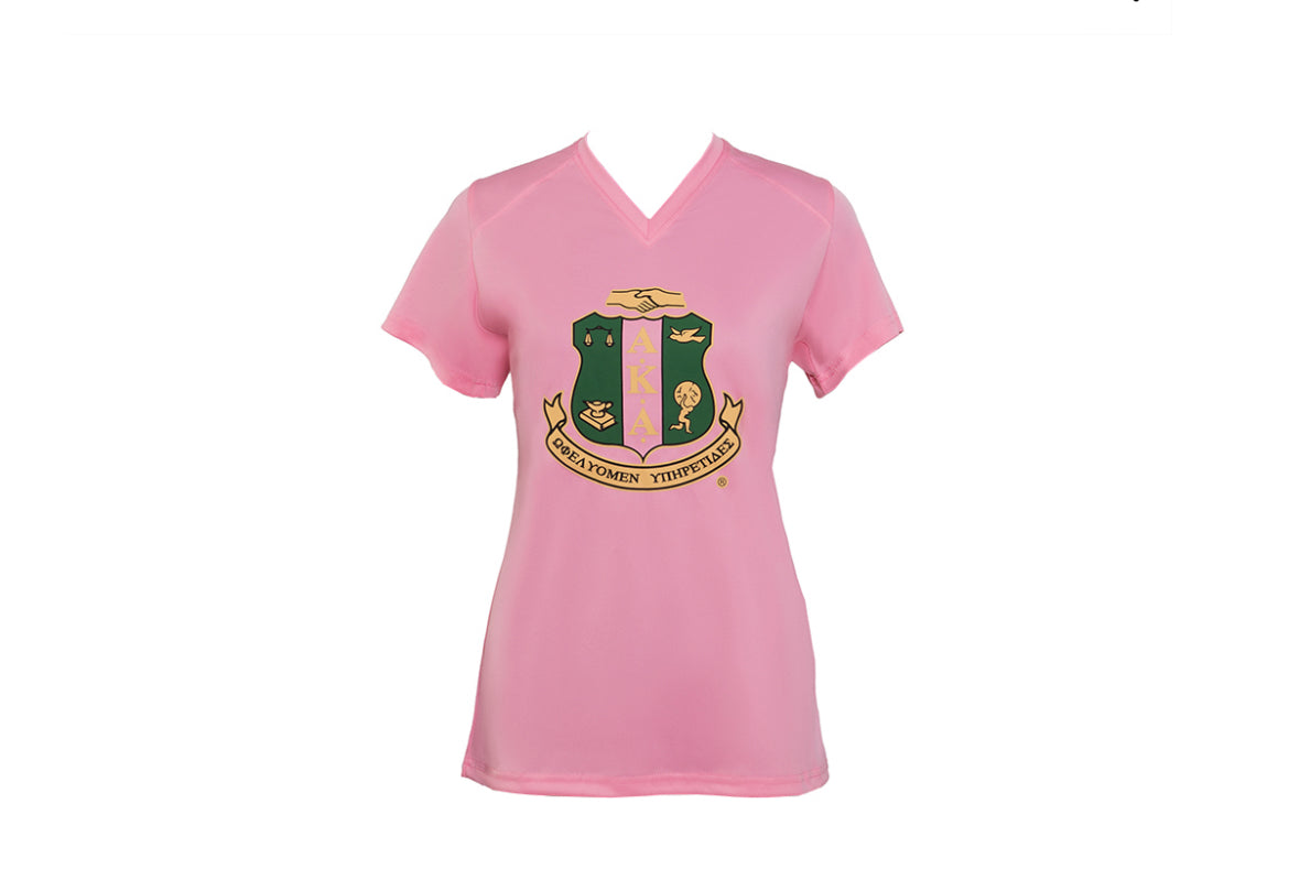 AKA Dry Fit Tee - Pink