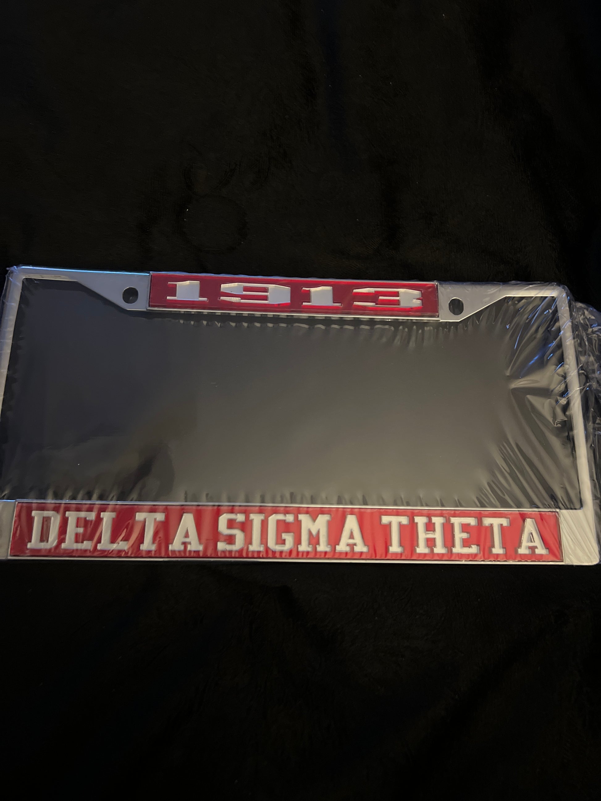 DST license Plate - Silver 1913