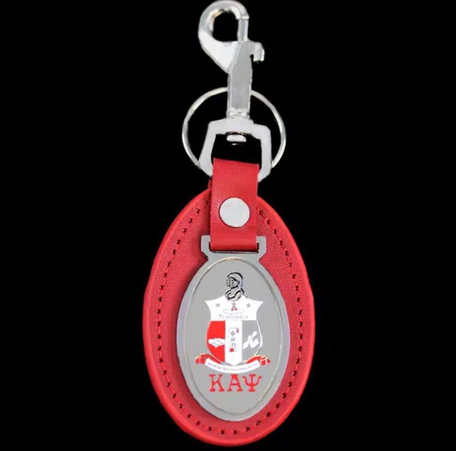 Kappa Leather Key Chain