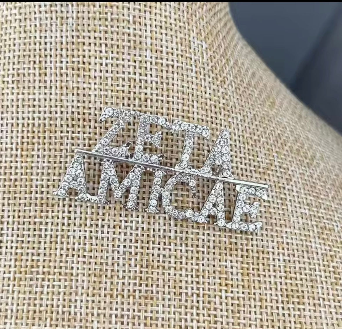 Zeta Amicae Brooch