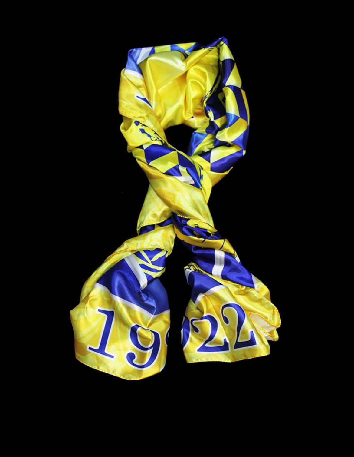 SGRho Gold & Blue 1922 Scarf