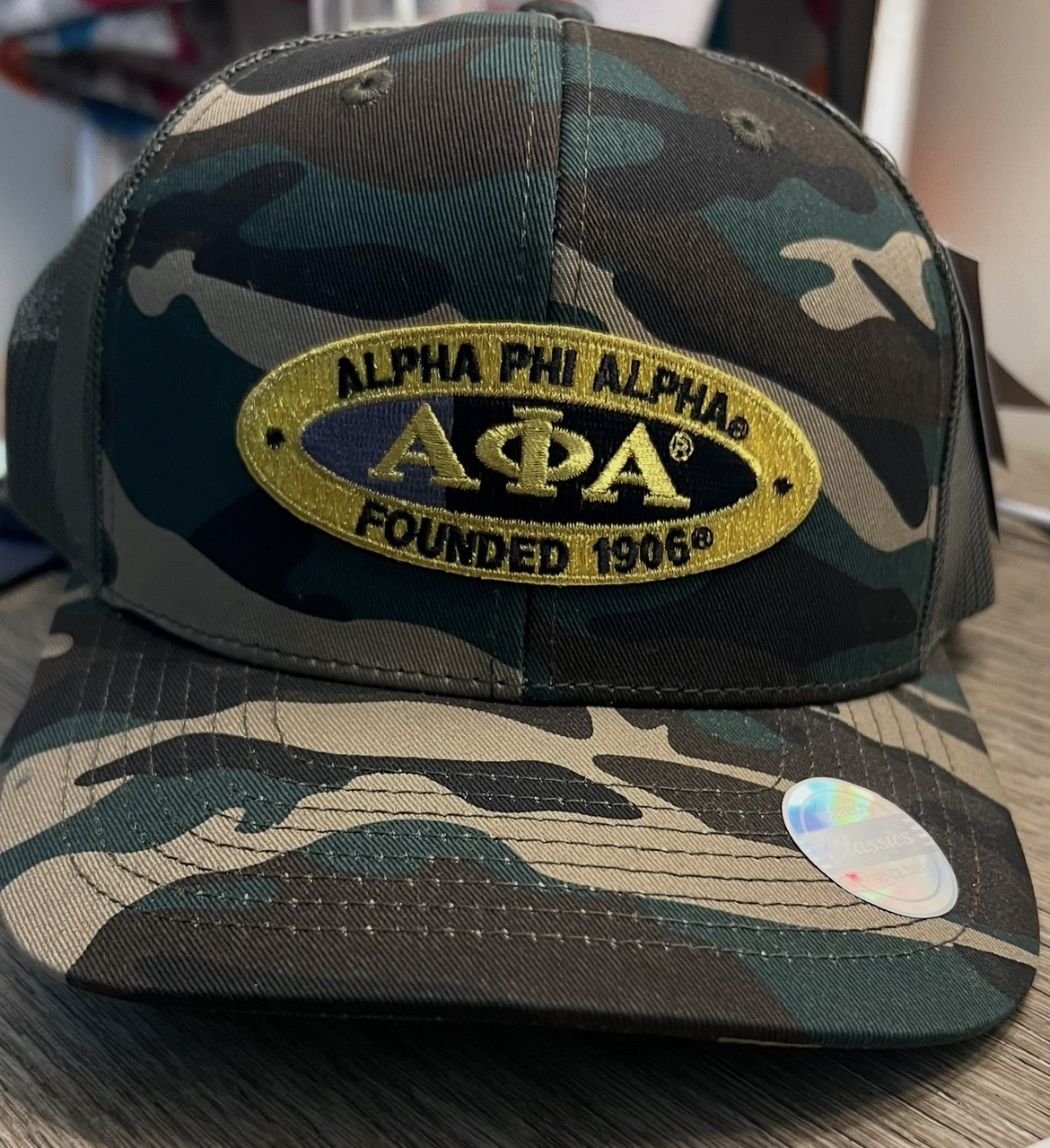 A Phi A Camo Hat
