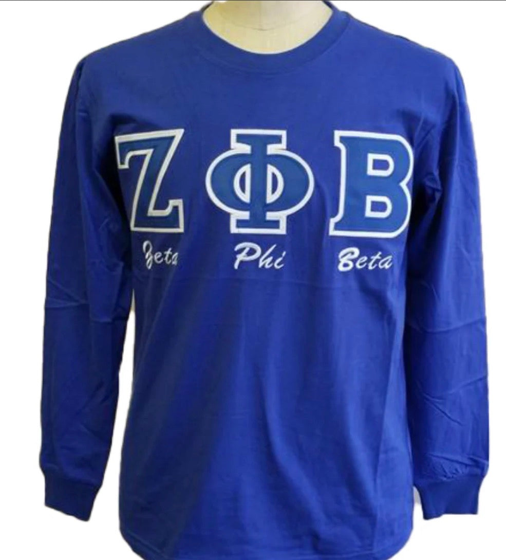 Zeta Long sleeve-Blue