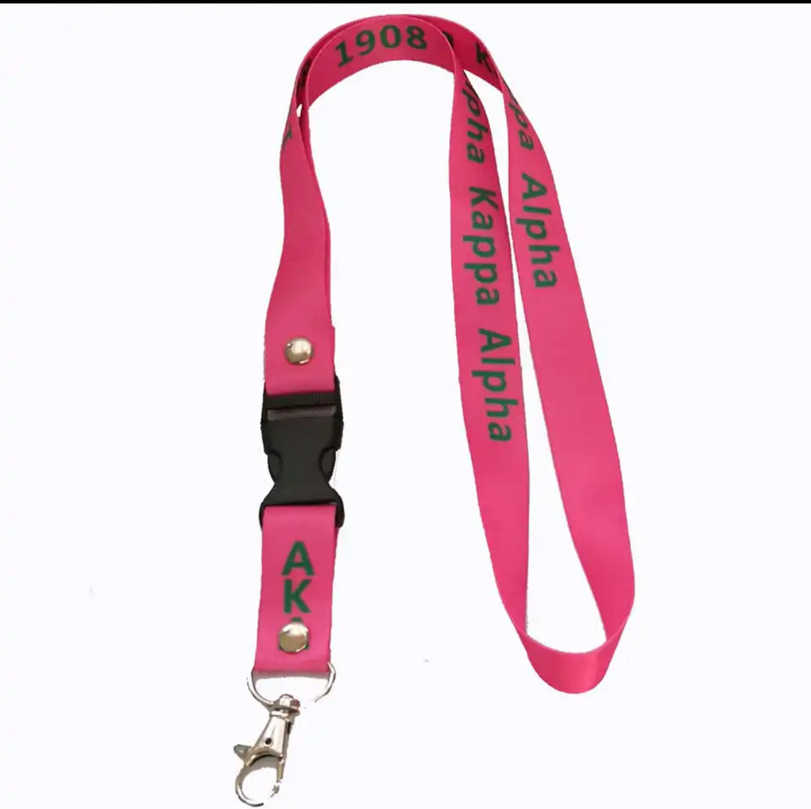AKA 1908 Pink Lanyard