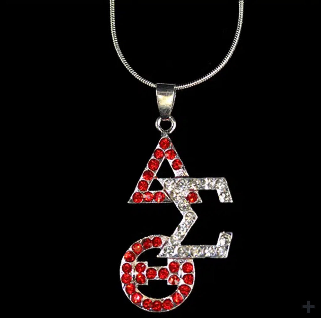 DST Crystal Overlap Necklace