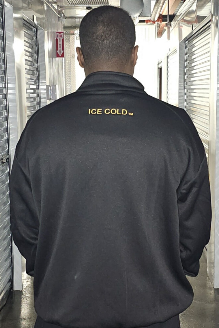 A Phi A Black and Gold Track Jacket