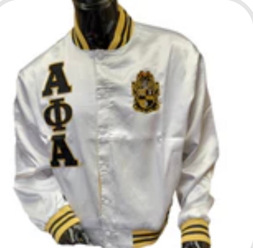 A Phi A Satin Jacket
