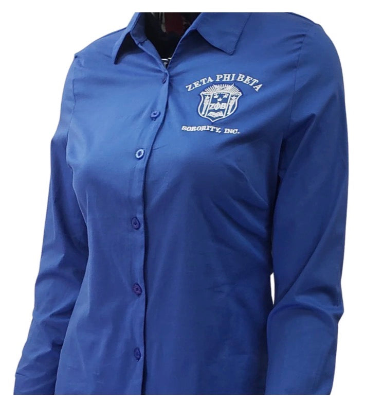 Zeta Button Collar Shirt