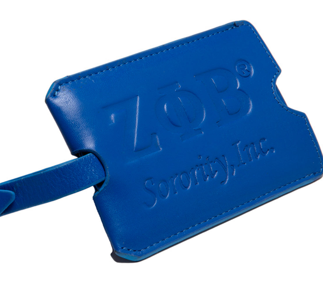 Zeta Blue Luggage ID Tag