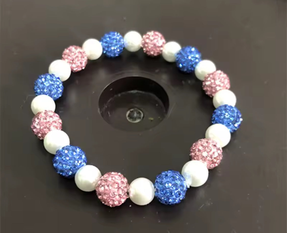 Jack and Jill Beaded Bracelet