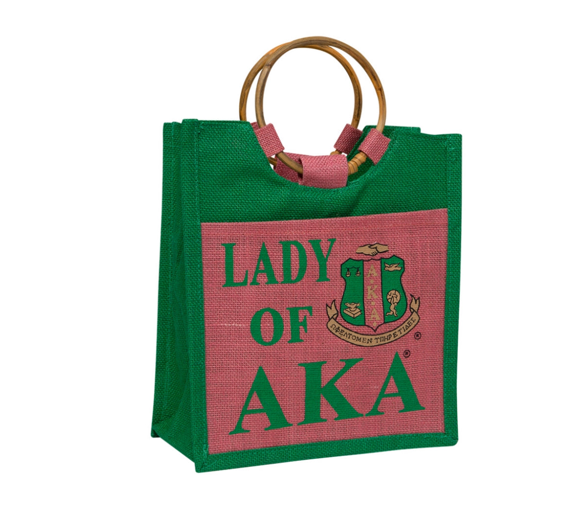 AKA Mini Lady of AKA Pocket Jute Bag