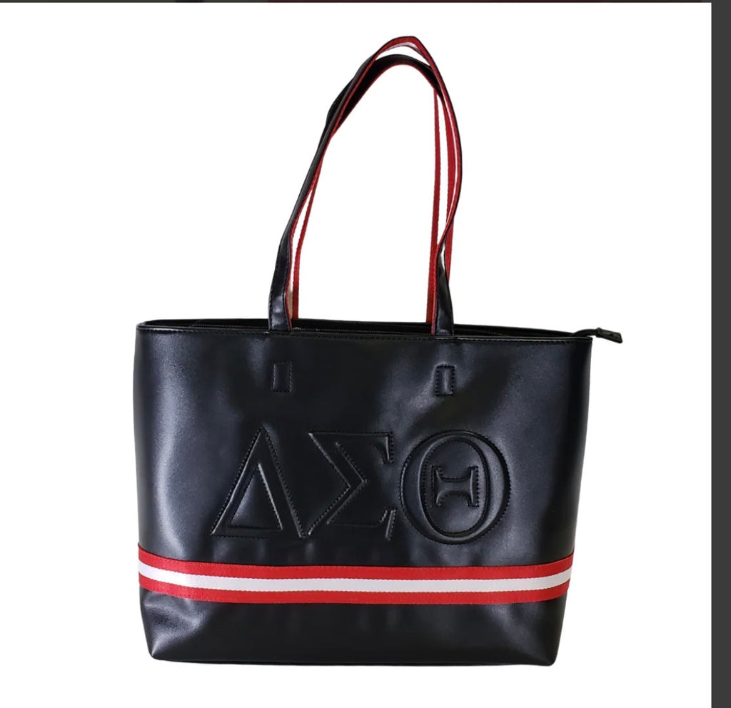 Delta Embossed Tote