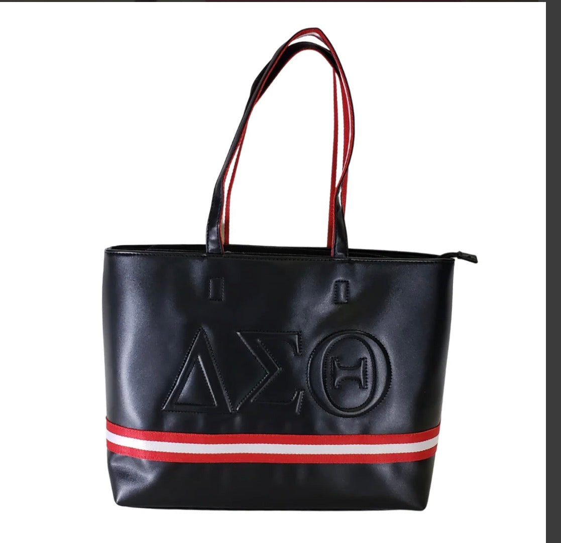 Delta Embossed Tote
