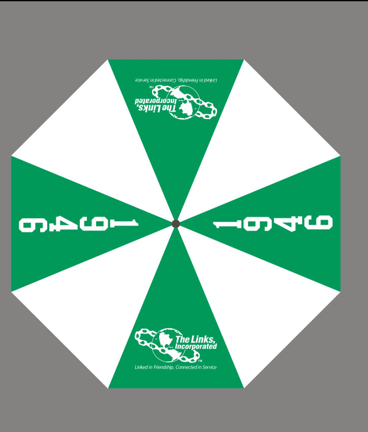Links Custom Made Umbrella