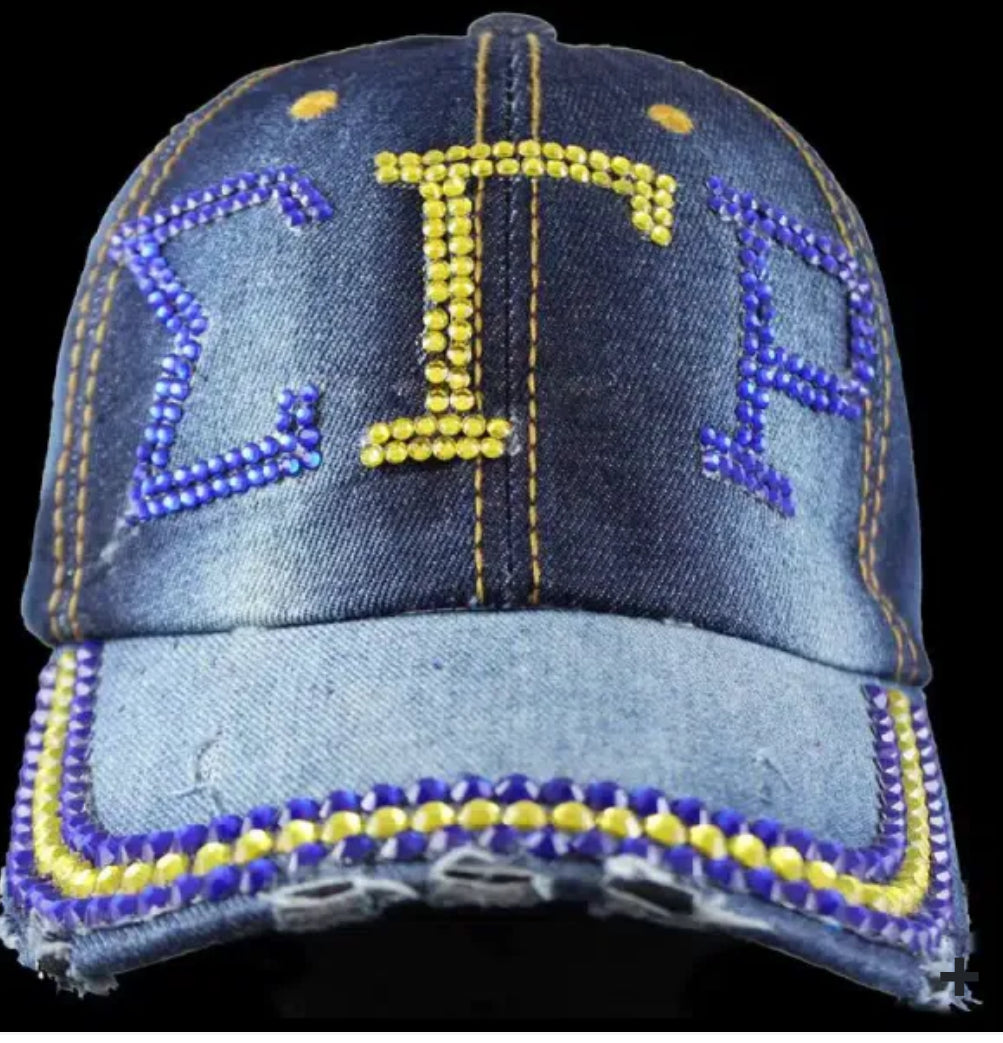SGRho Rhinestone Hat