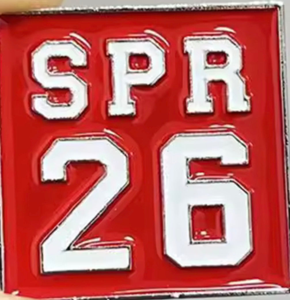 Spring 26 Pin - Red