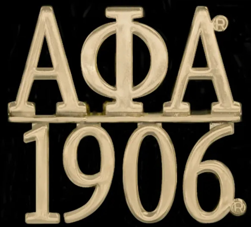 A Phi A 1906 Lapel Pin