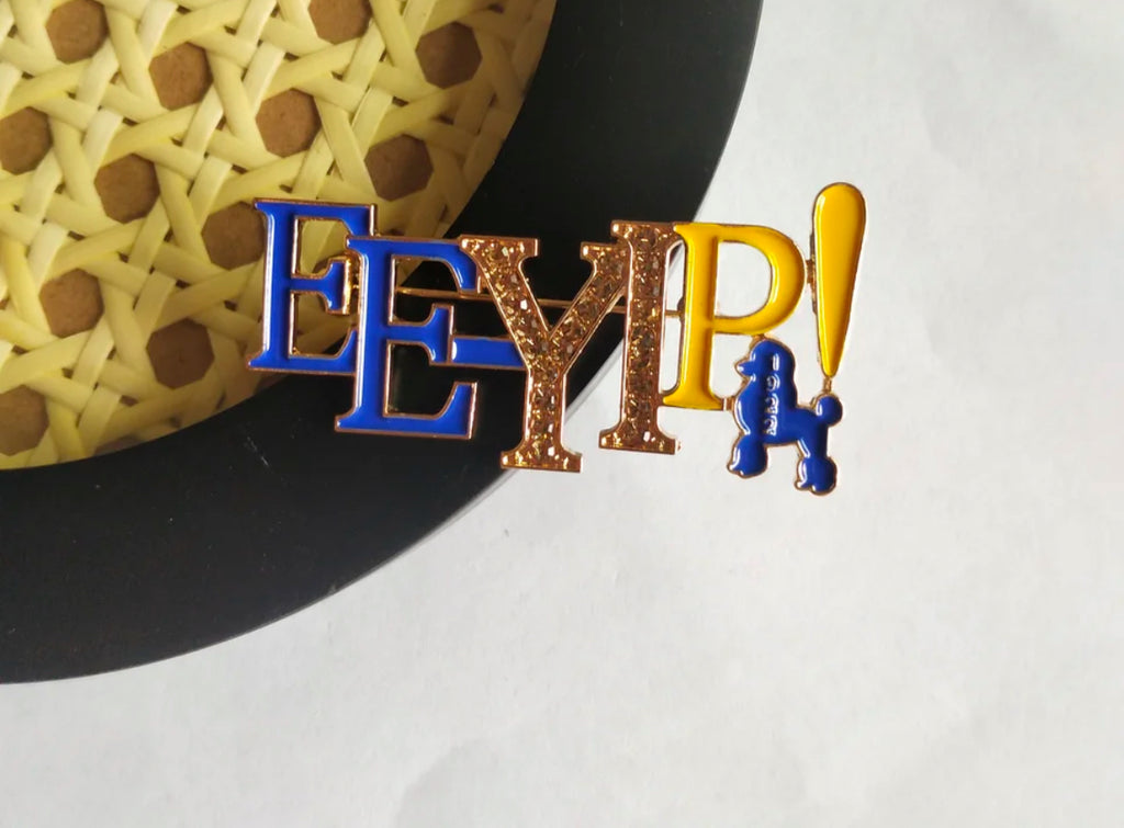 SGRho EE-Yip Brooch