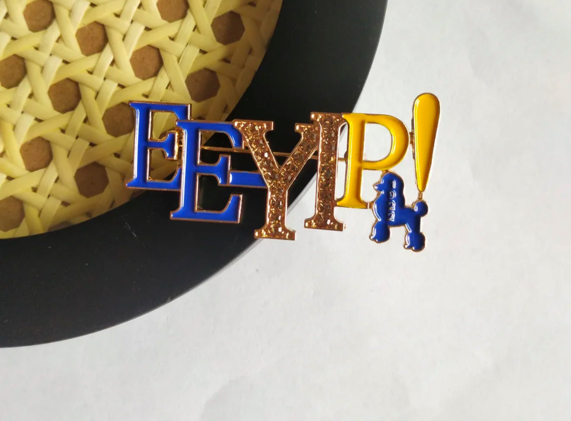 SGRho EE-Yip Brooch
