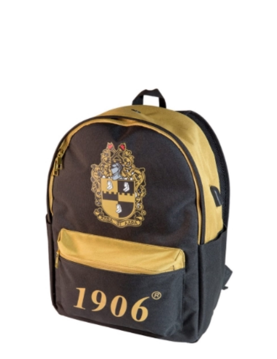 A Phi A - USB-Port Backpack, Black