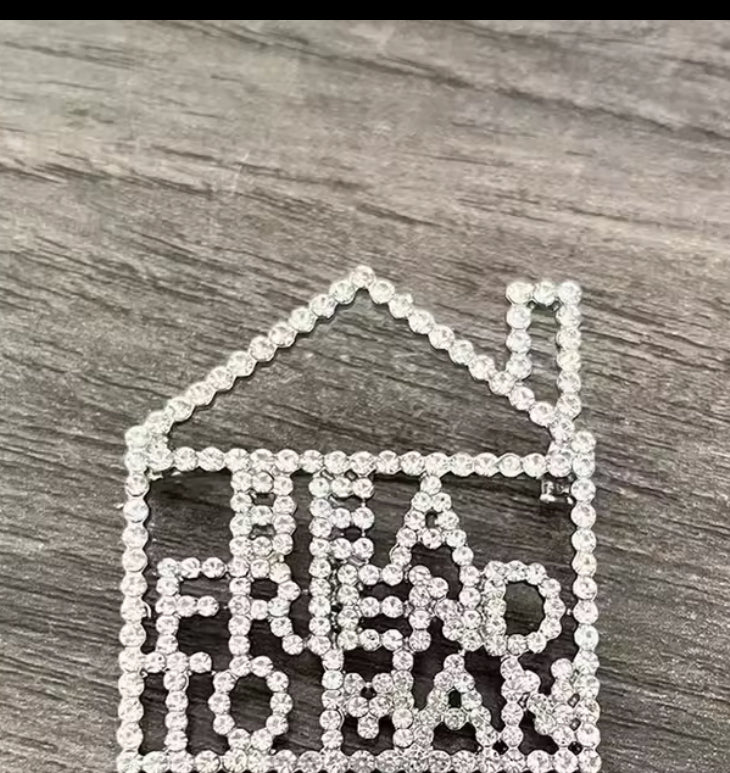 Zeta "Be a Friend to Man" Lapel Pin