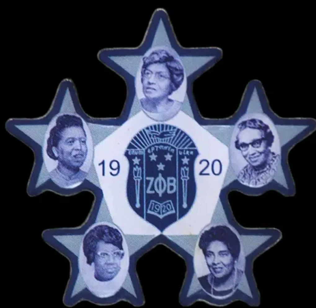 Zeta Founders Lapel Pin